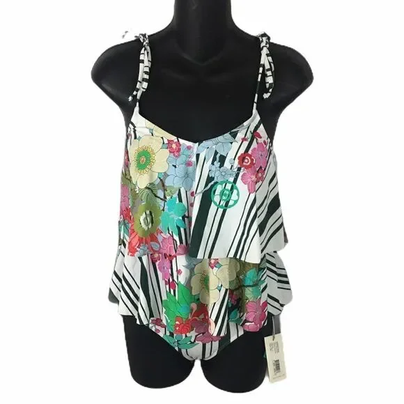 Johnny Was Hadley floral tankini set Size XS